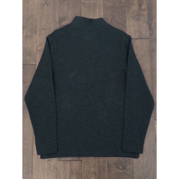 NWT Goodfellow & Co Mens Green Quarter Zip Pullover Size Small Cotton Blend - Picture 7 of 7